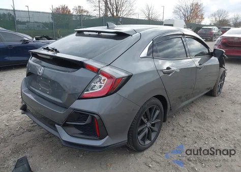2020 Honda Civic Ex z USA, uszkodzony, nr VIN SHHFK7H66LU402812